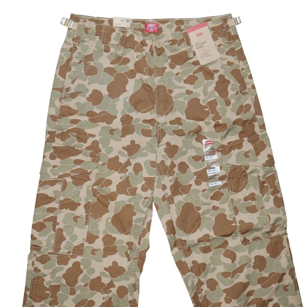 Levis XX Cargo Baggy Pants Men's Size 38x32 Duck Hunt Camouflage NWT - Picture 11 of 14